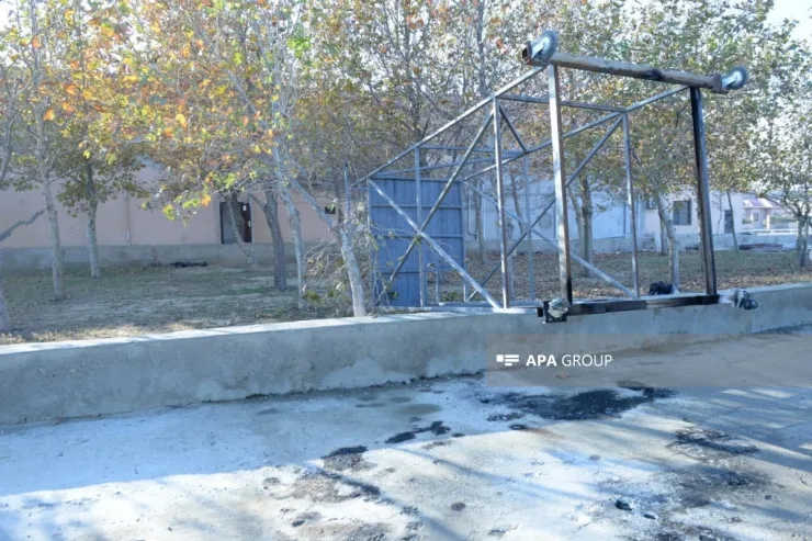 Bakıda 4 ofisiantın öldüyü yerdən VİDEO 