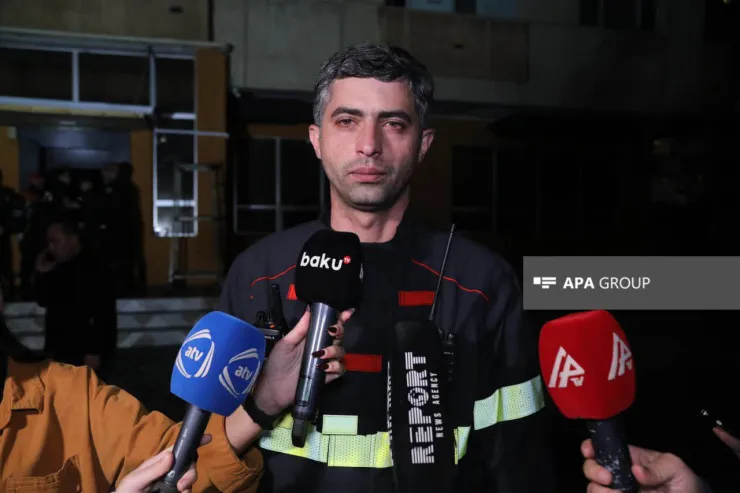 FHN: Yanğın yaşayış binasının elektrik şaxtasında  baş verib