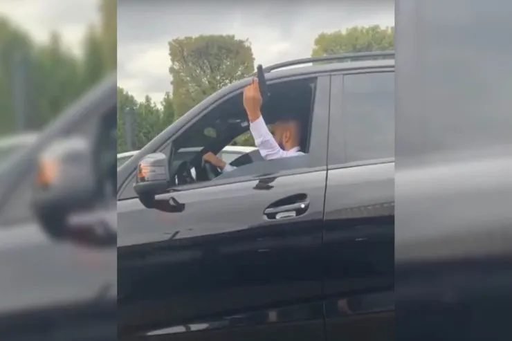 Naxçıvanda tapança ilə  "cip"dən atəş açan  saxlanıldı