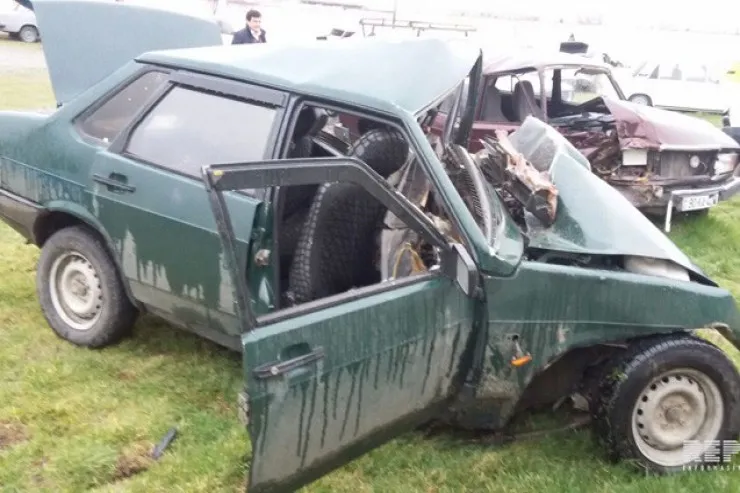 Bakı-Qazax yolunda AĞIR QƏZA:  sürücünün arvadı öldü