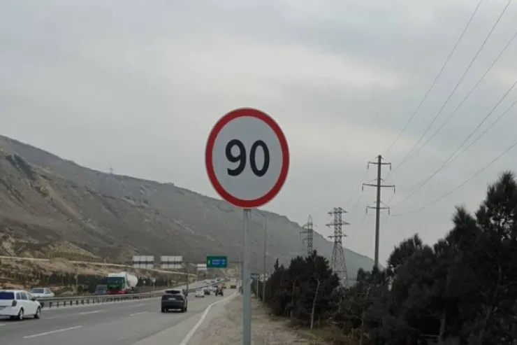Bakı Dairəvi-1 avtomobil yolunda sürət həddi endirildi 