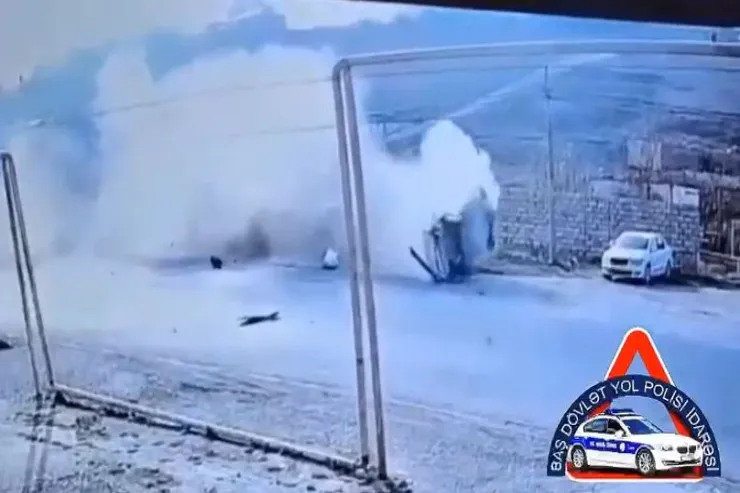 Abşeronda ölümlə nəticələnən dəhşətli qəzanın HADİSƏ ANI 