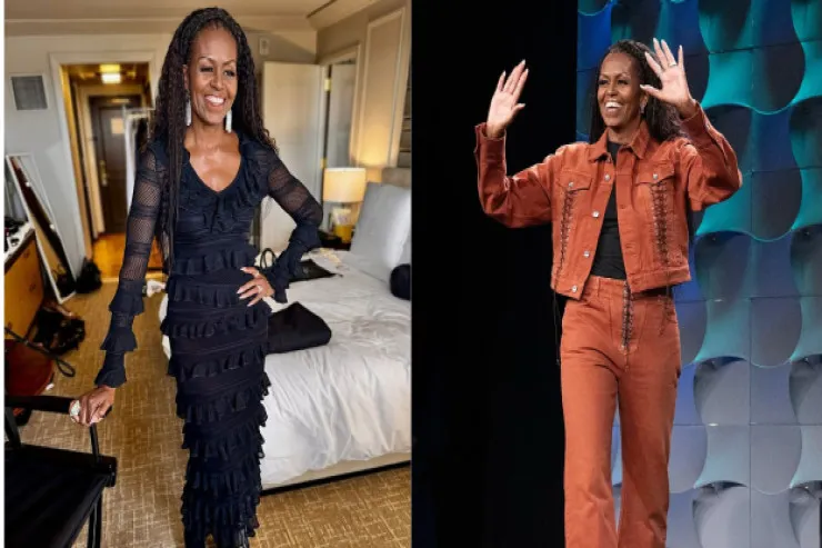 Yeni Mişel Obama: cəsarətli üslub,  tonlanmış fiqur və parlaq üz