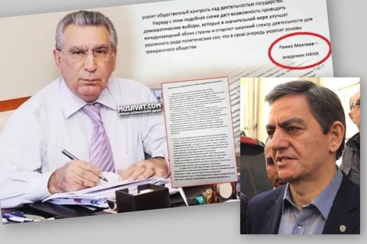 Əli Kərimlinin evindən Ramiz Mehdiyevin Rusiyaya yazdığı məktubun  ilkin variantı tapıldı