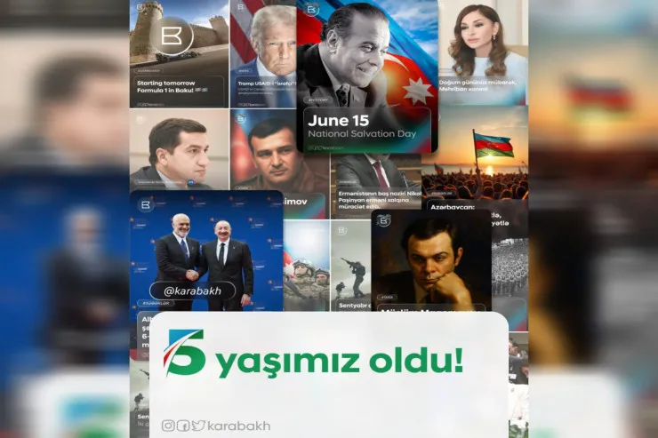 “Karabakh”  səhifəsinin 5 yaşı tamam olur