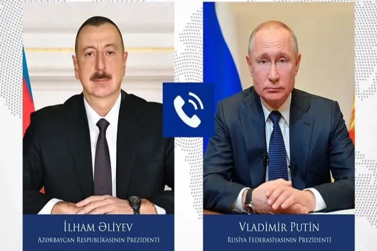 İlham Əliyev Putinə zəng etdi 