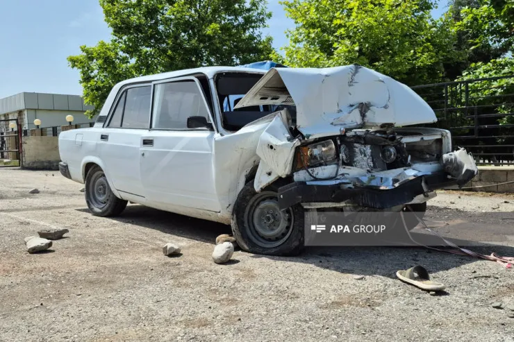 Salyanda iki "Jiquli" toqquşdu: 6 yaralı var 