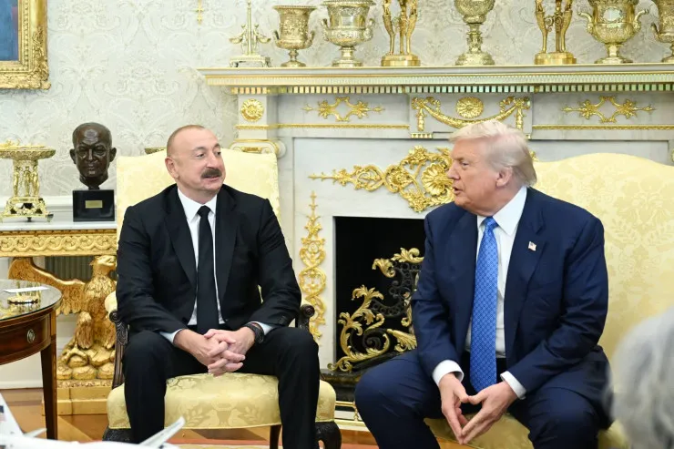 Tramp İlham Əliyevi çox güclü lider  adlandırdı -VİDEO 