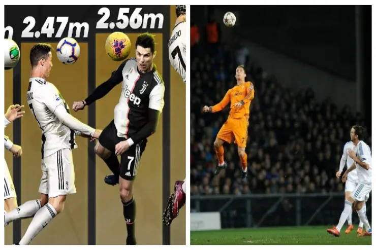 Ronaldunun unikallığının  daha çox sübutu: portuqaliyalının ən yüksək tullanmalarının  reytinqi