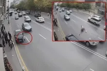 Bakıda piyada ölümü ilə nəticələnən qəzaların DƏHŞƏTLİ VİDEOSU