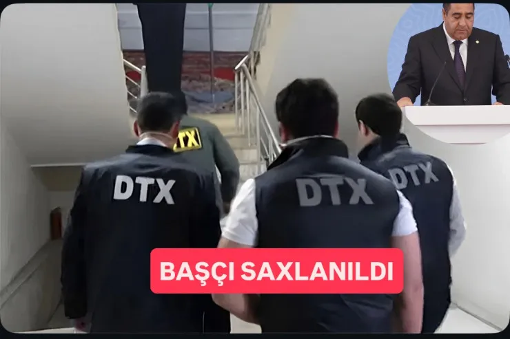 DTX Balakən icra hakimiyyətində əməliyyat keçirir, başçı saxlanıldı