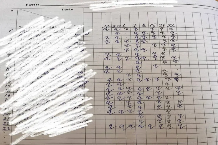 Bakı məktəbində şagirdlər 1 aydır dərsə getmirlər - FOTOFAKT  - YENİLƏNİB