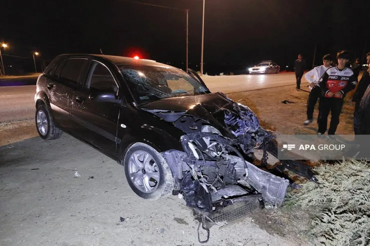 Şirvanda ağır qəzada  bir nəfər öldü, 2 nəfər yaralandı