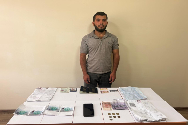 Ermənistandan Azərbaycana keçən saxlanıldı