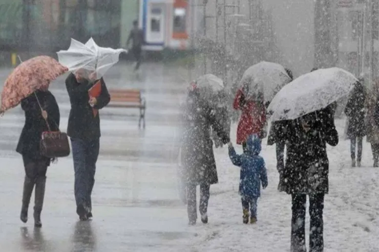 Hava kəskin dəyişəcək, güclü leysan və sulu qar  yağacaq - XƏBƏRDARLIQ 