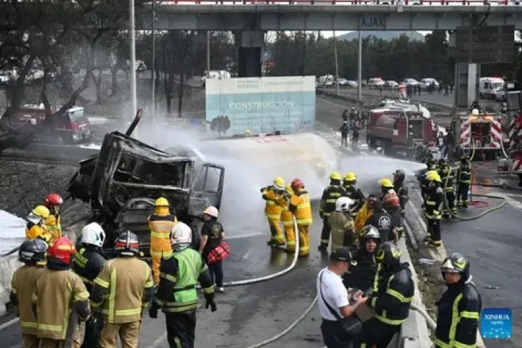 Mexikoda GÜCLÜ PARTLAYIŞ:  üç ölü, 70 yaralı var