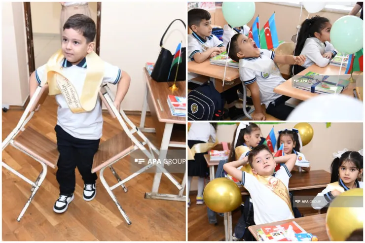 Balacaların "Bilik günü"ndən MARAQLI GÖRÜNTÜLƏRİ 