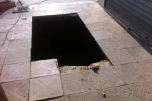 Bakıda qənd sexinin döşəməsi çökdü, ölən var 