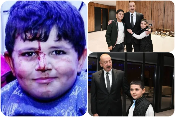 Hamını ağladan Bəxtiyar Prezidentin yanında  -FOTOLENT 