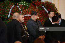 Məşhurlar Cabir İmanovun VİDA MƏRASİMİNDƏ - FOTOLENT 