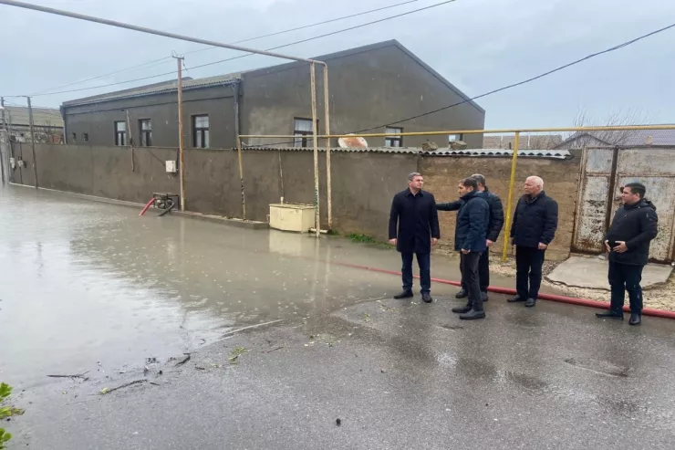 İcra başçısı yağışın fəsadları ilə bağlı tapşırıqlar verdi