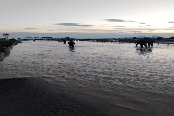 Yağışın yaratdığı fəsadlar aradan qaldırılır