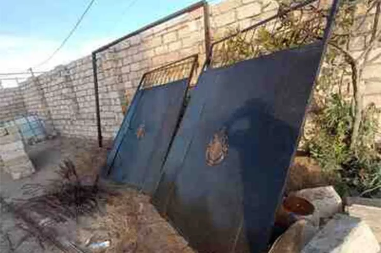 Dəmir darvazaları oğurlayanlar saxlanıldı