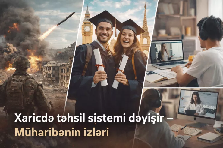 Xaricdə təhsil  sistemi dəyişir  – Müharibənin izləri, online formata keçid