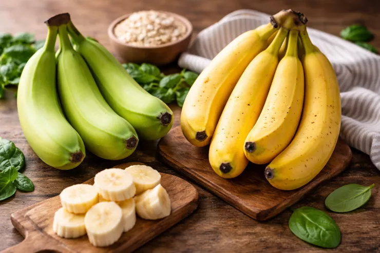 Yaşıl və sarı banan - Arıqlamaq üçün hansı daha effektlidir? 