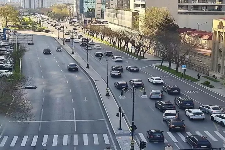 Bakıda bu yollarda sıxlıq var - SİYAHI 