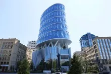 Gömrük Komitəsinin yeni binasının tikintisində YEYİNTİ 