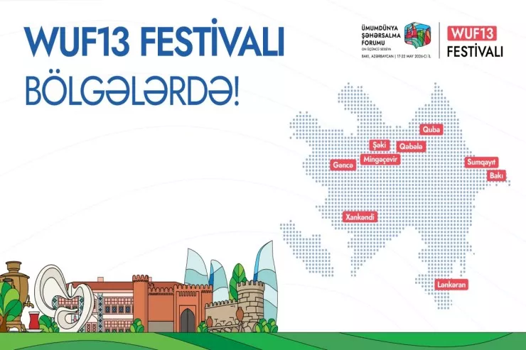 WUF13 ərəfəsində bu şəhərlərdə silsilə tədbirlər  keçiriləcək