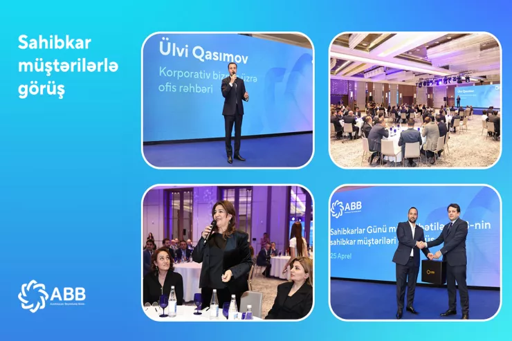 ABB Sahibkarlar Gününü müştəriləri ilə qeyd etdi