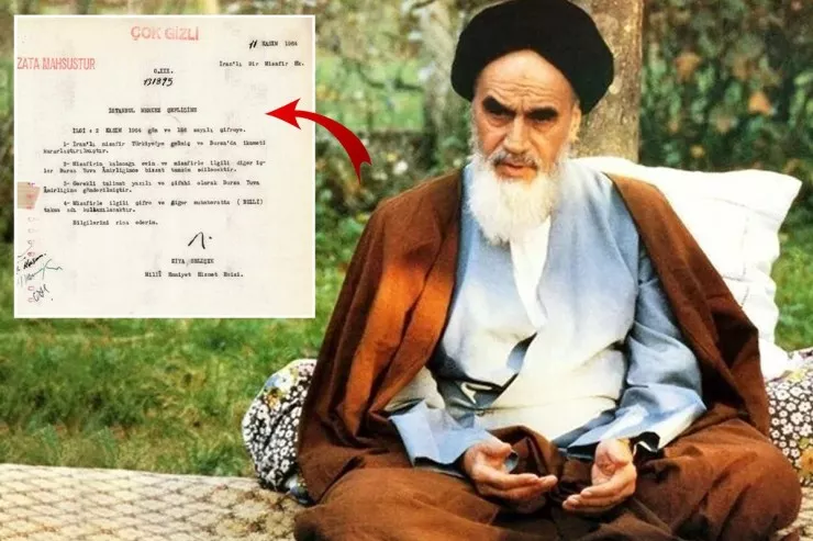 Türkiyə kəşfiyyatı Xomeyni haqqında "çox məxfi" sənəd  paylaşdı