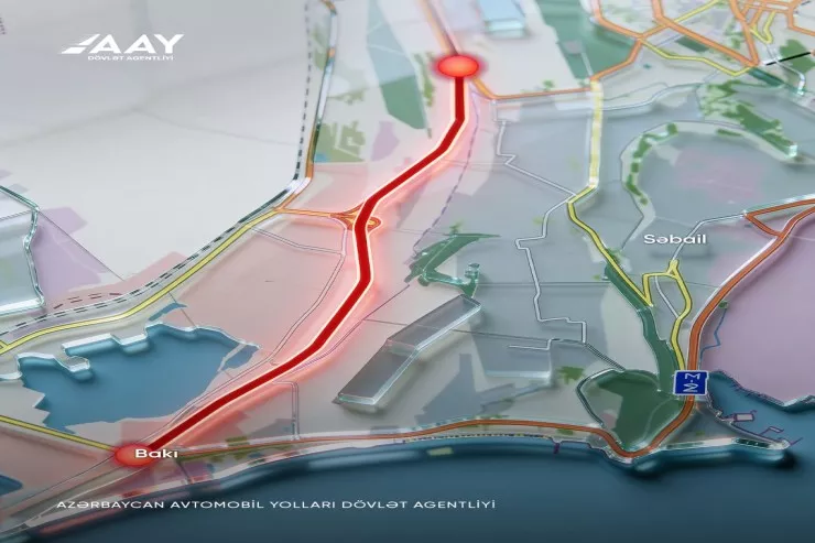 Bakıda bəzi küçə və yollarda hərəkət məhdudlaşdırılacaq  