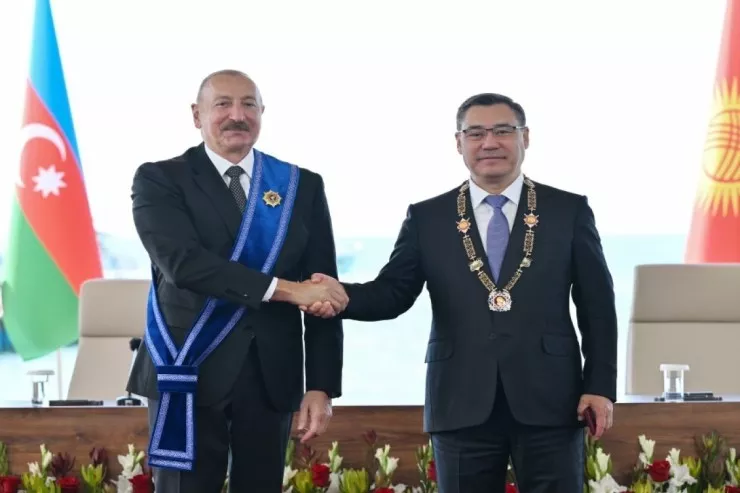 Prezidentin sosial media hesablarında Qırğızıstan səfərinə dair PAYLAŞIM 
