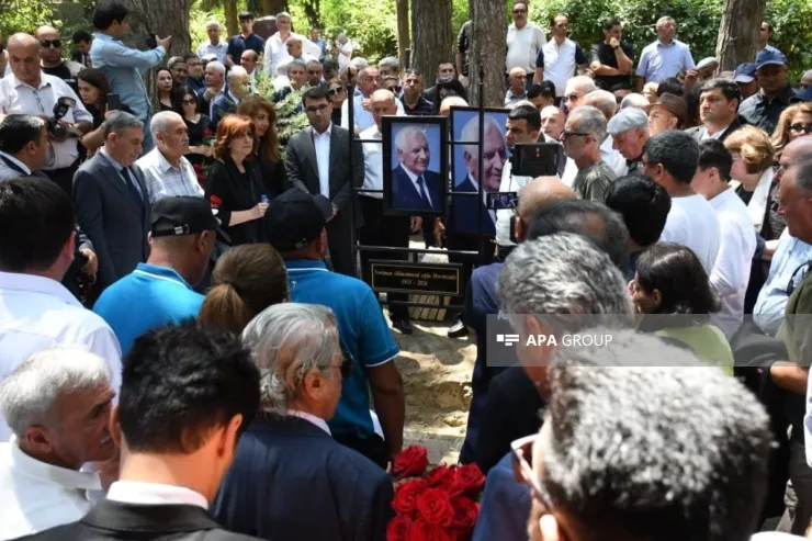 Xalq şairi Nəriman Həsənzadə I Fəxri xiyabanda dəfn edildi - FOTOLENT 