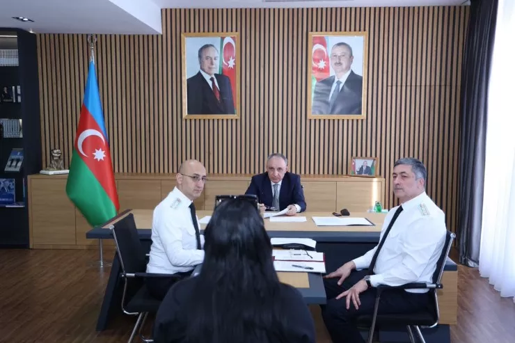 Kamran Əliyev Nəsimidə qəbul keçirdi