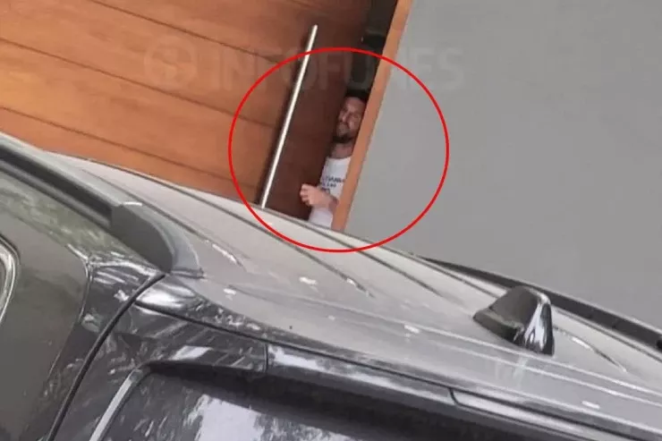 Messi görün harada yaxalandı 