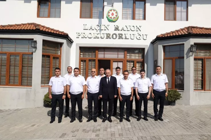 Baş prokuror Laçın və Qubadlı rayonlarında oldu - FOTO 