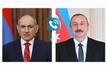 Paşinyan İlham Əliyevə zəng etdi 