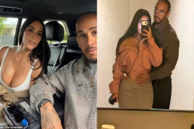 Luis Hamilton və Kim Kardaşyan yeni FOTOLARLA  pərəstişkarlarını valeh etdilər 