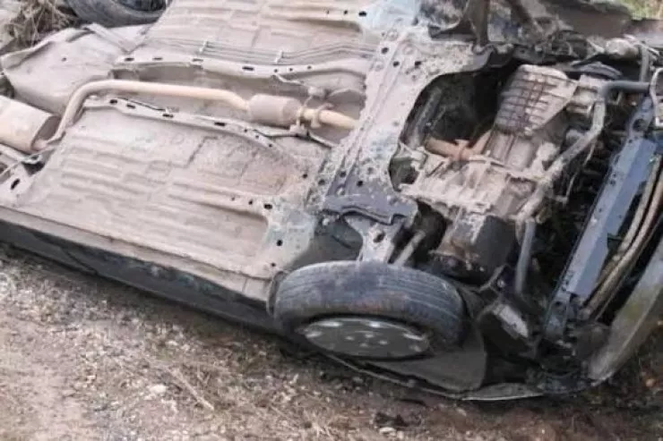 Şahbuzda maşın aşdı, qadın sərnişin öldü 