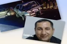 İcra başçısının  qəzada ölən sürücüsüsün FOTOSU + VİDEO 