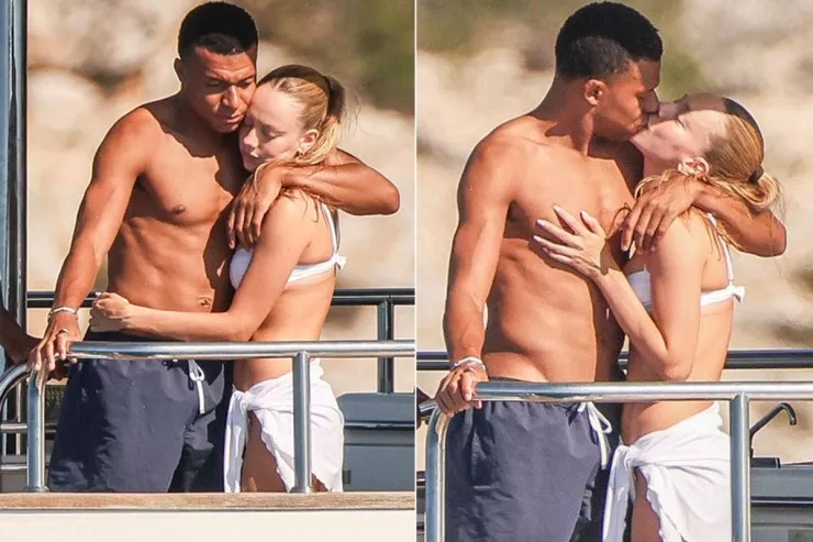 Mbappe sevgilisi ilə dənizin ortasında romantik anlar yaşadı – FOTOLAR 