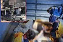 Azərbaycanlı sevgilisi ilə  dalaşan qız özünü binadan atdı, polis oğlanı saxladı 