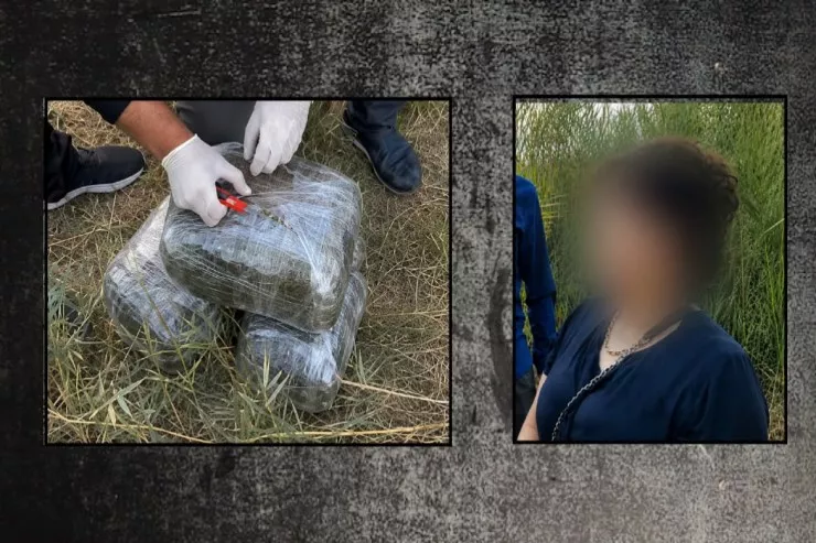 İmişlidə qadın 10 kilo  narkotiklə tutuldu