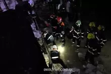 Bakıda mağazada uçqun:  qadın dağıntılar altında qaldı - VİDEO 