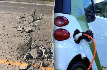 Elektrikli avtomobillər yollara daha çox zərər vura bilər 