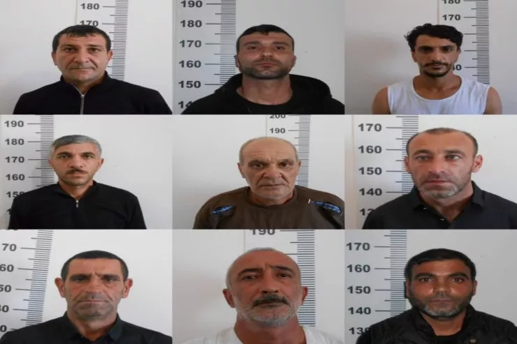 Siyəzəndə narkotikə görə daha 9 nəfər tutuldu 
